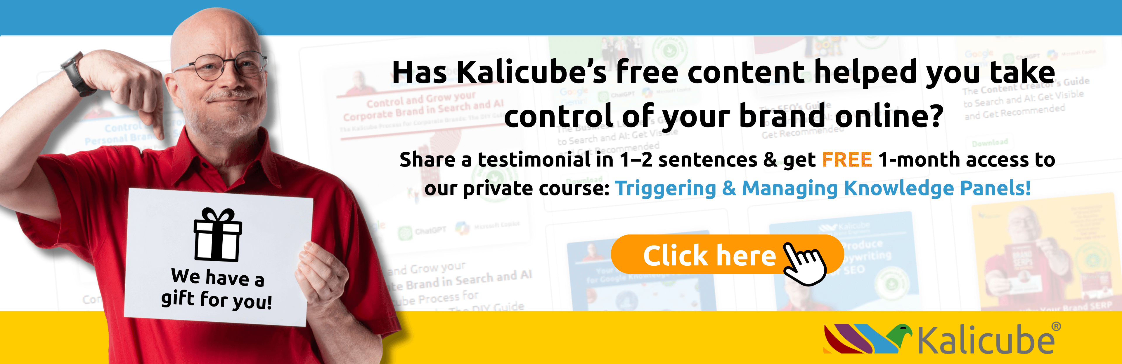 Jason Barnard and Kalicube testimonials